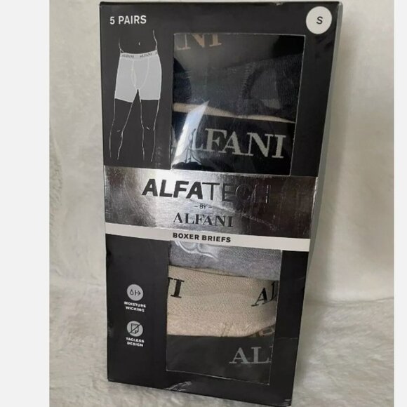 Alfatech by Alfani Boxer Briefs - Solid  - S - Picture 1 of 3